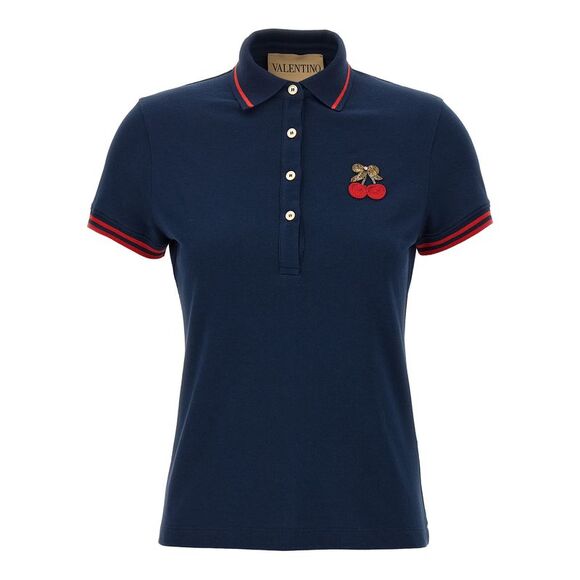 Valentino Garavani Women's Cherryfic Polo Shirt